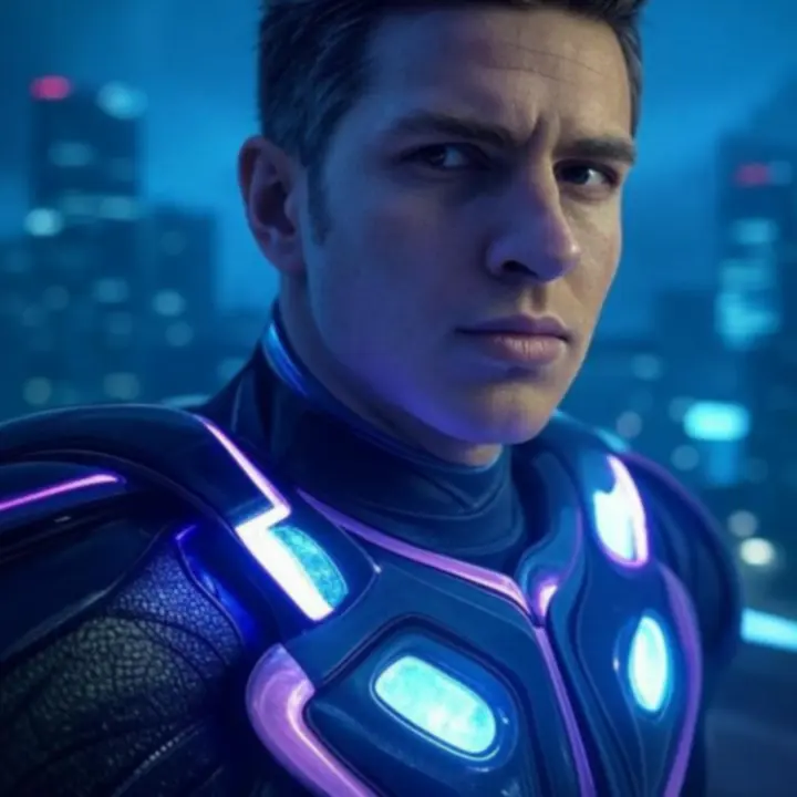 Kolaż okładek najnowszych gier w intensywnej, neonowej stylistyce