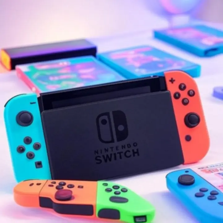 Strefa Nintendo z konsolą Switch i grami