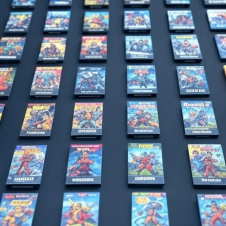 Miniatury wybranych gier dodanych do koszyka